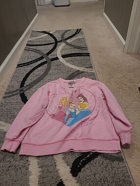 Disney Store Princess Pink Sweatshirt Size Medium(7/8)